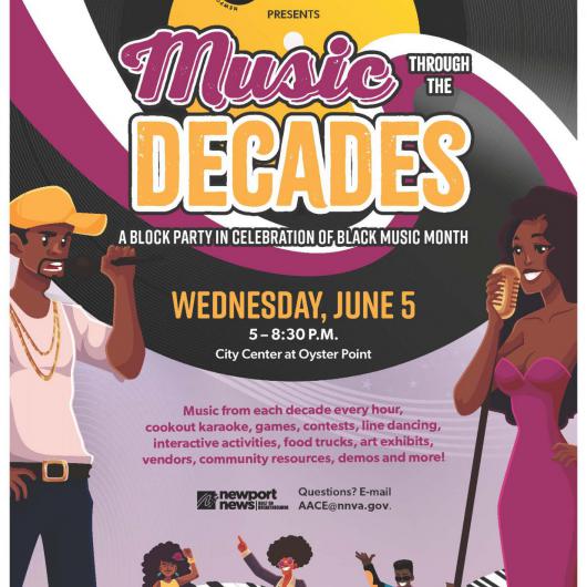 Music Through the Decades: A Block Party in Celebration of Black Music Month