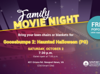 Family Movie Night: Goosebumps 2 - Haunted Halloween