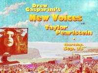 Drew Gasparini's "New Voices" with Taylor Pearlstein