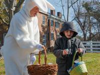 Easter Bunny and Egg Hunt