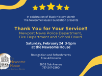 Thank You for Your Service: Newport News Police, Fire, and School Board Recognition